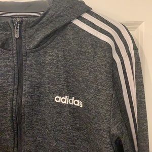 Adidas lightweight zip up hoodie